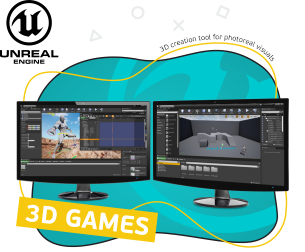 Unreal Engine 4. Игровой движок - Школа программирования для детей, компьютерные курсы для школьников, начинающих и подростков - KIBERone г. Костанай